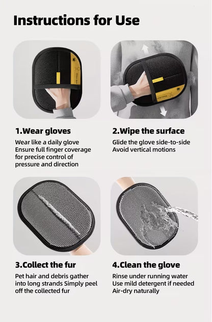 FurEase Grooming Gloves